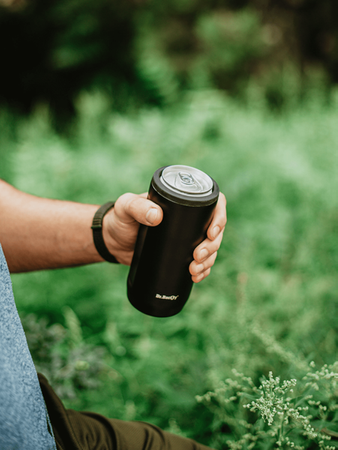 Kubek termiczny na kawę Dr.Bacty Notus 360 ml - czarny