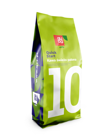 Kawa ziarnista No. 10 Quick Start z rzemieślniczej palarni Quba Caffe - 1kg
