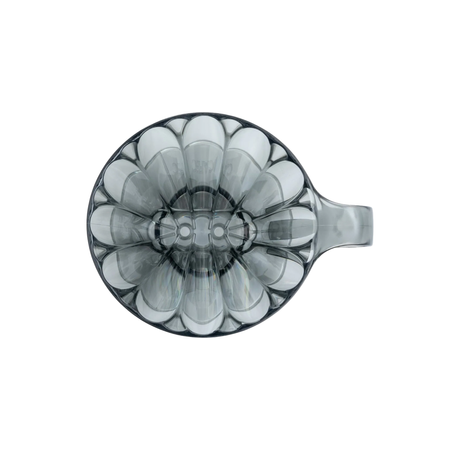 Cafec Flower Oval Dripper 102 Clear Black cup 3-5