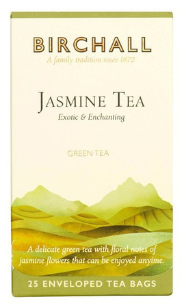 Herbata Birchall Jasmine - zielona 25 kopert