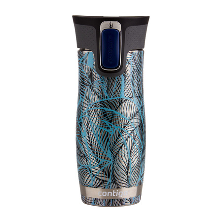 Kubek termiczny Contigo West Loop 470ml - Leaves liście