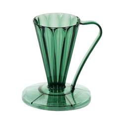 Drip zaparzacz do kawy Cafec Tritan Dripper Deep27 Zielony cup 1