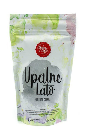 Herbata liściasta czarna z dodatkami Upalne lato 100g Quba Caffe