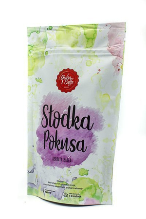 Herbata liściasta biała z dodatkami Słodka Pokusa 50g Quba Caffe