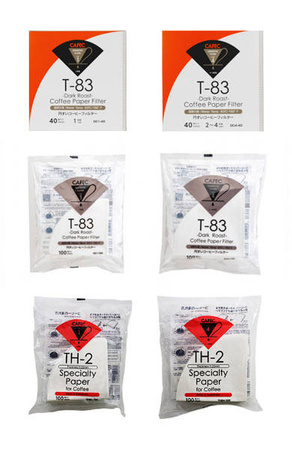 Filtr papierowy CAFEC, stożkowy, DARK Roast, cup4, 40szt.