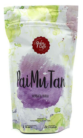 Herbata liściasta biała Pai Mu Tan 50g Quba Caffe