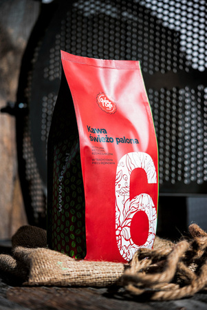 Kawa ziarnista No. 6 Sticky Chocolate z rzemieślniczej palarni Quba Caffe - 1kg