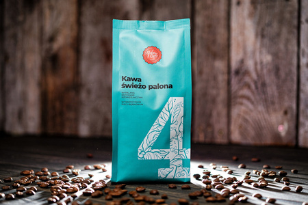 Kawa ziarnista No. 4 Italian Classic z rzemieślniczej palarni Quba Caffe - 250 g