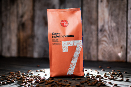 Kawa ziarnista No. 7 Sweet Peach z rzemieślniczej palarni Quba Caffe - 250g
