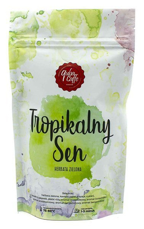 Herbata liściasta zielona z dodatkami Tropikalny Sen 100g Quba Caffe