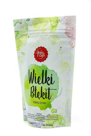 Herbata liściasta zielona z dodatkami Wielki Błękit 100g Quba Caffe