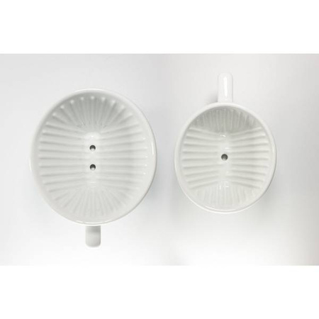 Zaparzacz, Drip ceramiczny ARITA trapezoidalny biały rozmiar 101