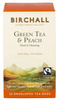 BIRCHALL Herbata zielona Green Tea & Peach 25 kopert