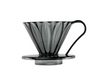 Drip zaparzacz do kawy Tritan Flower Dripper czarny rozmiar: cup1