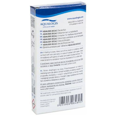 Odkamieniacz w tabletkach AL-Decalc