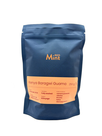 Kawa ziarnista RedMint 250g Speciality Kenya Baragwi Guama
