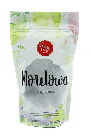 Herbata liściasta czarna z dodatkami Morelowa 100g Quba Caffe