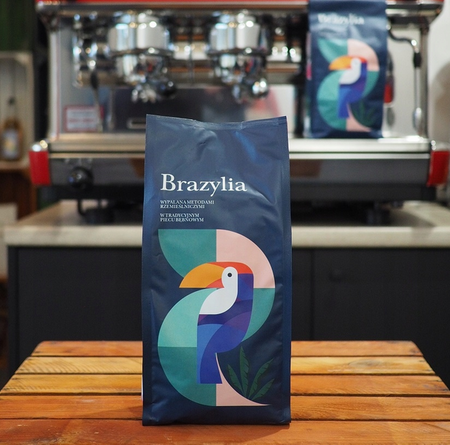 Kawa ziarnista Brazylia Cerrado of Minas 500 g – Quba Caffe