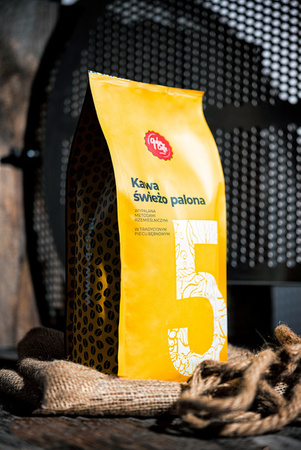 Kawa ziarnista No. 5 Rio Blend z rzemieślniczej palarni Quba Caffe - 1 kg