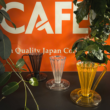 Drip zaparzacz do kawy Cafec Tritan Dripper Deep27 Zielony cup 1