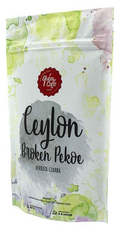 Herbata liściasta czarna Ceylon Broken Pekoe 100g Quba Caffe