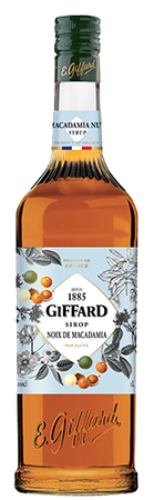 GIFFARD Syrop barmański Orzech Macadamia 1L