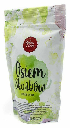 Herbata liściasta zielona z dodatkami Osiem Skarbów 100g Quba Caffe