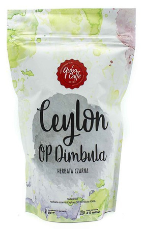 Herbata liściasta czarna Ceylon OP Dimbula 100g Quba Caffe
