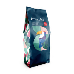 Kawa ziarnista Brazylia 100% Arabica z rzemieślniczej palarni Quba Caffe - 1 kg