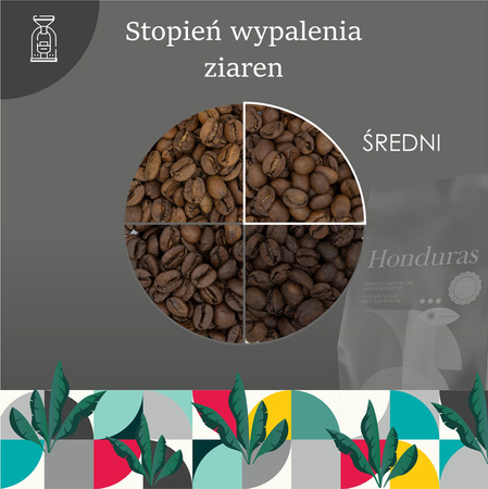 Kawa ziarnista Honduras SHG Intibuca 500 g – Quba Caffe