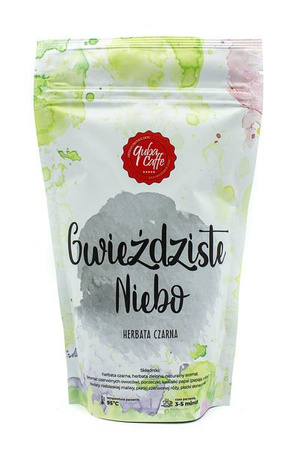 Herbata liściasta czarna z dodatkami Gwieździste niebo 100g Quba Caffe