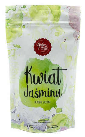 Herbata liściasta zielona z dodatkami Kwiat Jaśminu 100g Quba Caffe