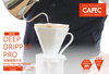 Filtr papierowy CAFEC, stożkowy, DEEP 45, biały, 3-7 cups, 100szt.