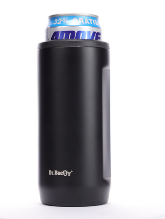 Kubek termiczny na kawę Dr.Bacty Notus 360 ml - czarny