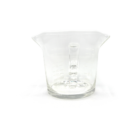 Dzbanuszek szklany na espresso z uchem 70ml