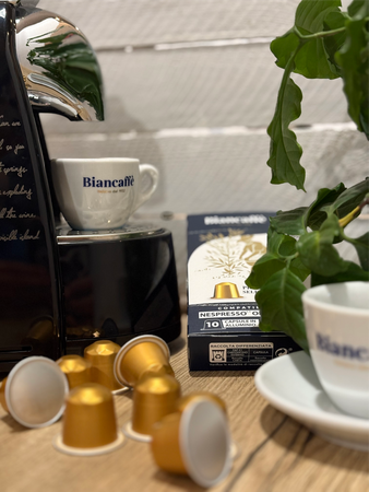 Kapsułki kawa Biancaffe do Nespresso 10 sztuk 100% Arabica