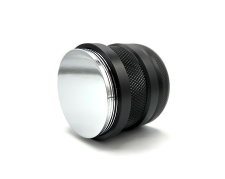 Tamper + dystrybutor 58 mm czarny z pokrywką Leveling Tool