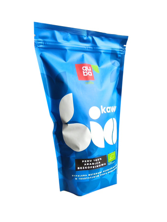 Kawa ziarnista bezkofeinowa BIO Peru Rodriguez de Mendoza – 100% Arabica – 500 g