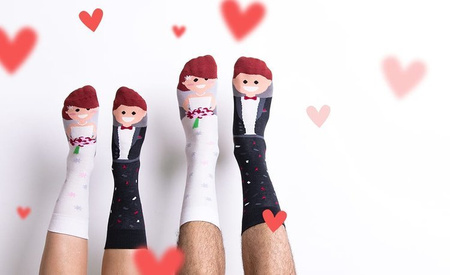 Skarpetki Mr Left & Mrs Right 44-46