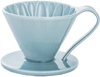 Drip ceramiczny stożkowy Arita FLOWER DRIPPER, kolor niebieski, rozmiar: cup1