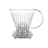 Clever Dripper - Zaparzacz do kawy L 500ml przezroczysty + 100 filtrów