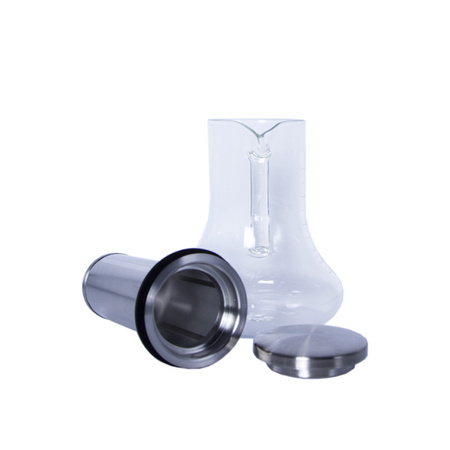 Dzbanek szklany do kawy i herbaty z sitkiem 700ml