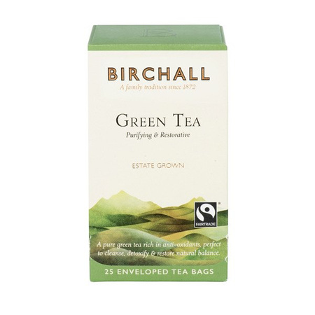 BIRCHALL Herbata zielona Green Tea 25 kopert