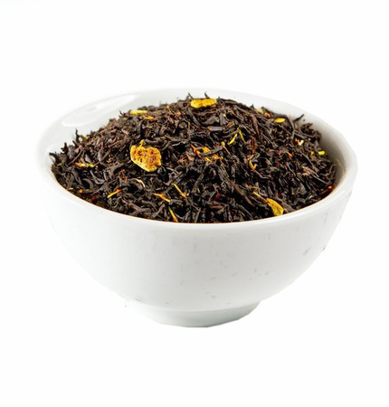 Herbata liściasta czarna z dodatkami Krwista Pomarańcza 100g Quba Caffe