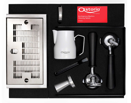 Ekspres kolbowy do kawy Astoria Loft, 1-grupowy, niebieski