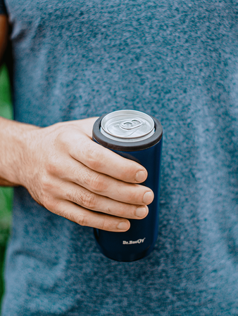 Kubek termiczny na kawę Dr.Bacty Notus 360 ml - granatowy