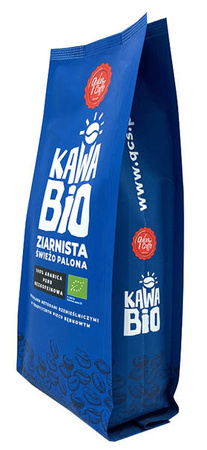 QUBA CAFFE Kawa ziarnista BIO Peru Bezkofeinowa 100% Arabica - 250g