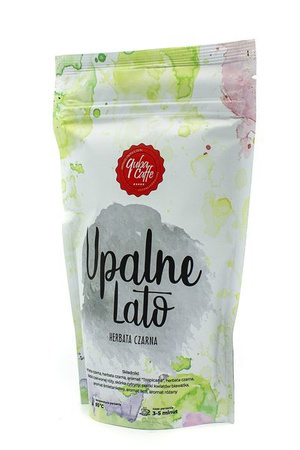 Herbata liściasta czarna z dodatkami Upalne lato 100g Quba Caffe