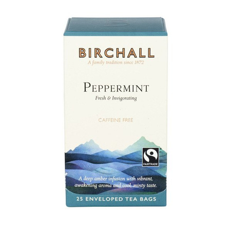 Herbata Birchall Peppermint - ziołowa, 25 kopert