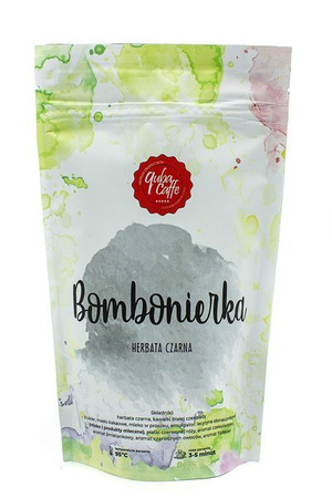 Herbata liściasta czarna z dodatkami Bombonierka 100g Quba Caffe